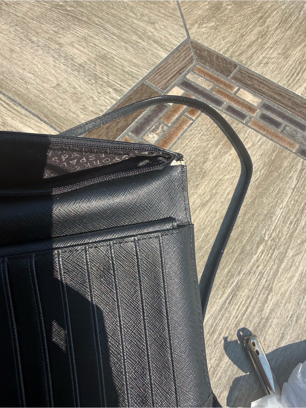 kate spade Black Saffiano Leather Crossbody Bag - Picture 12 of 12